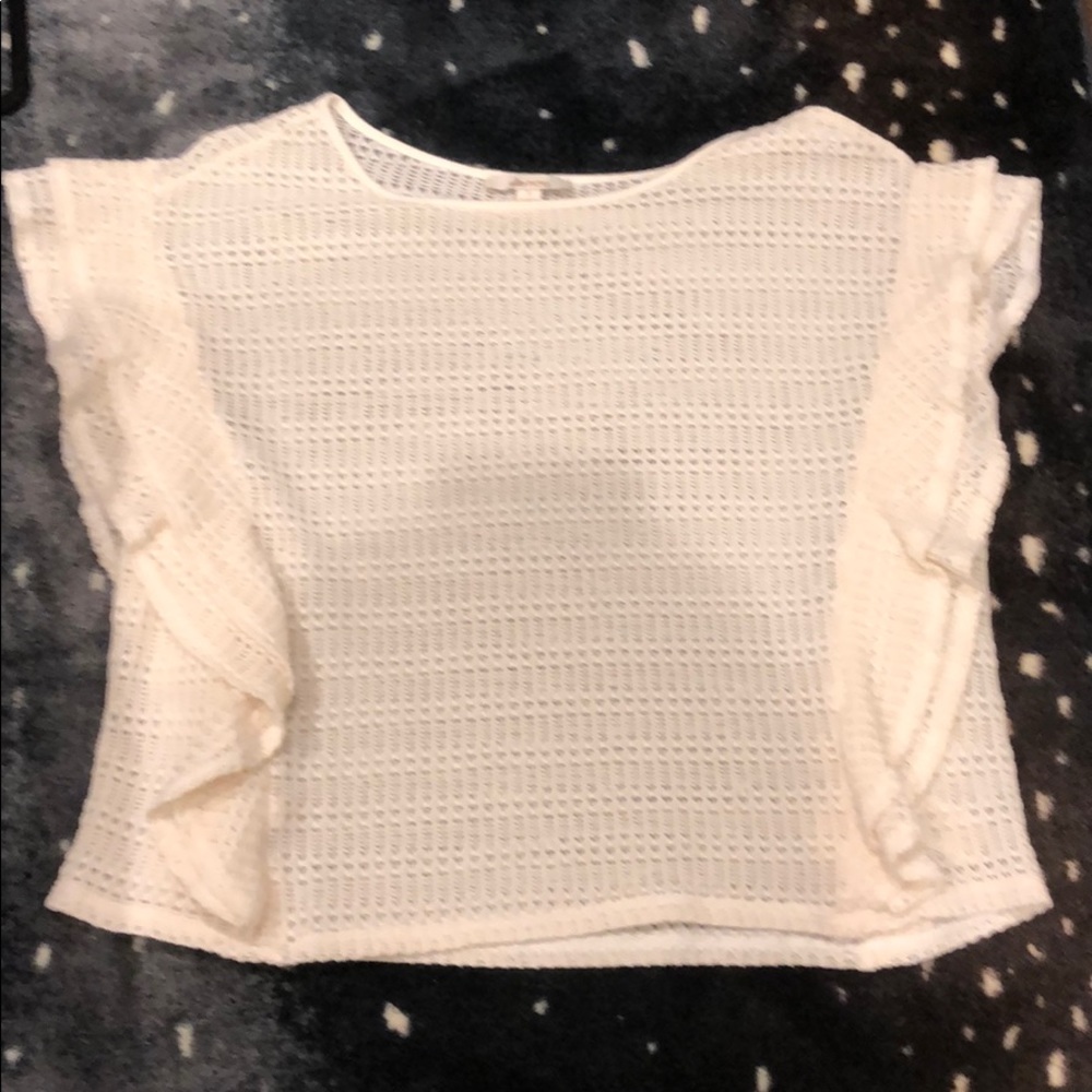 Knit crop top